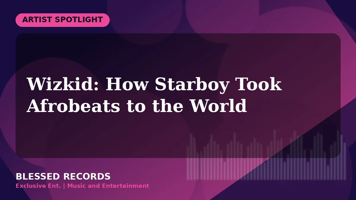 Title card: Wizkid: How Starboy Took Afrobeats to the World