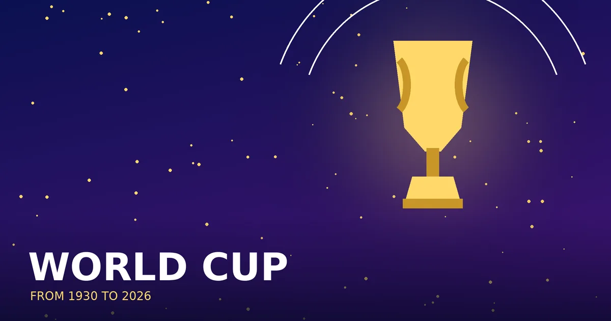 Illustration of a golden trophy with stars above a night sky