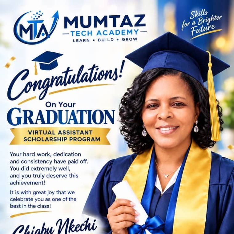 Portrait of Chigbu Nkechi, Mumtaz Tech Academy graduate