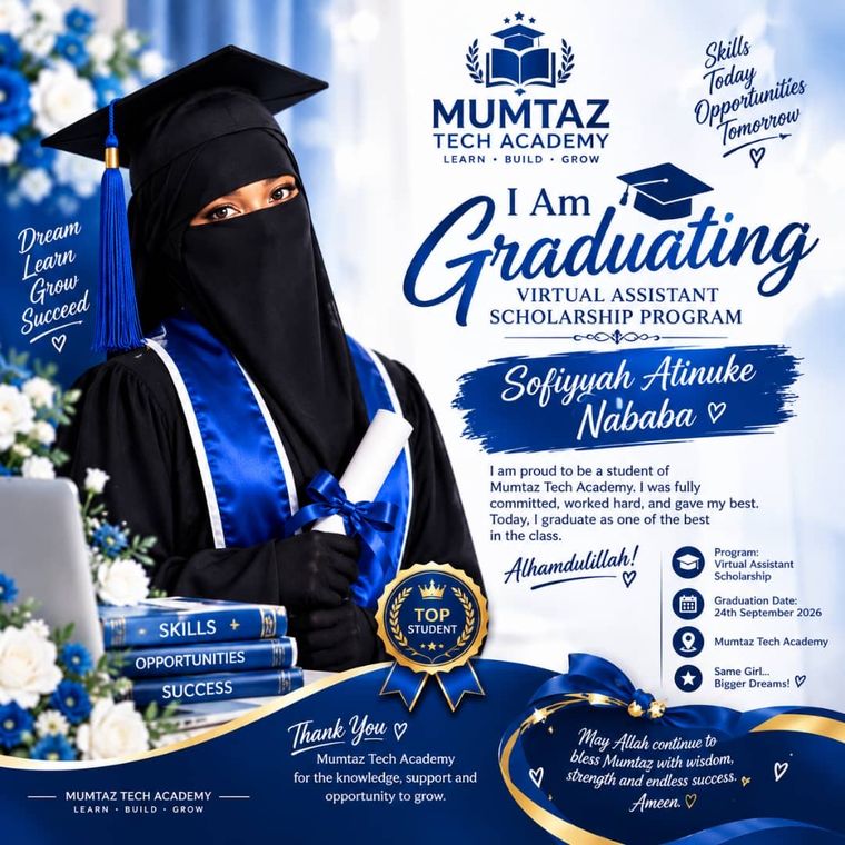 Portrait of Sofiyyah Atinuke Nababa, Mumtaz Tech Academy graduate